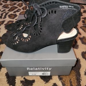 Lace up sandals